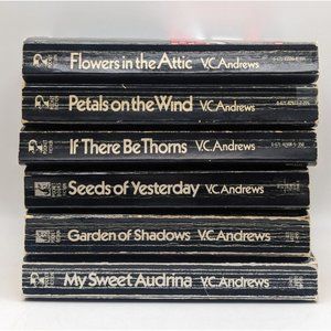 VC Andrews Complete DOLLANGANGER Series 1-5 Lot Flowers Attic+ My Sweet Audrina